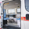 New Gen Dongfeng Yufeng Long WB High Roof Chassis Monitoring Ambulance
