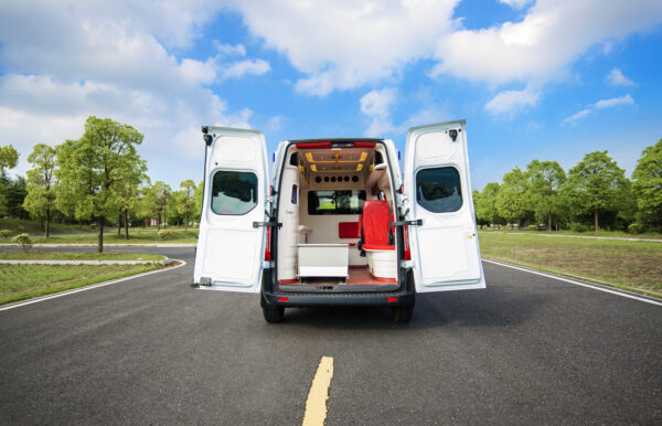 Ford Transit V362 Short‑WB Low Roof Chassis Aviation‑molded Ambulance