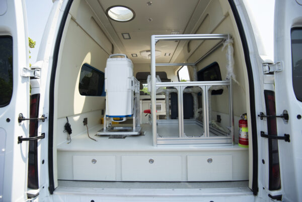 Ford Transit V348 High Roof Chassis Atmospheric Mobile Monitoring Vehicle