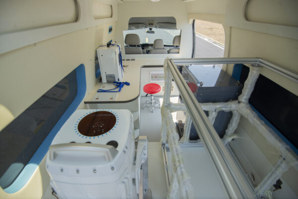 Ford Transit V348 High Roof Chassis Atmospheric Mobile Monitoring Vehicle