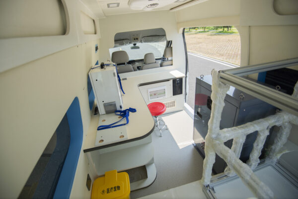 Ford Transit V348 High Roof Chassis Atmospheric Mobile Monitoring Vehicle