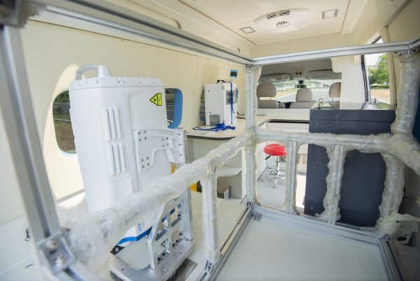 Ford Transit V348 High Roof Chassis Atmospheric Mobile Monitoring Vehicle
