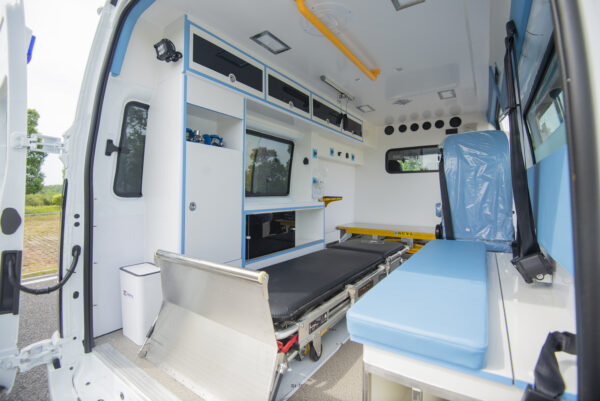 Ford New Gen Transit V348 High Roof Chassis Monitoring Ambulance