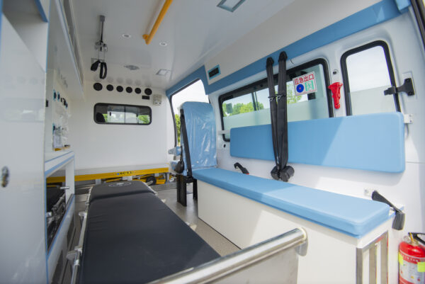 Ford New Gen Transit V348 High Roof Chassis Monitoring Ambulance