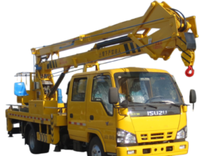 ISUZU Double‑Cab 18.5m Folding‑boom Aerial Work Platform Truck