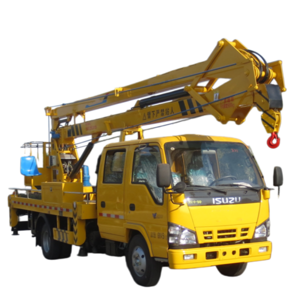 ISUZU Double‑Cab 18.5m Folding‑boom Aerial Work Platform Truck