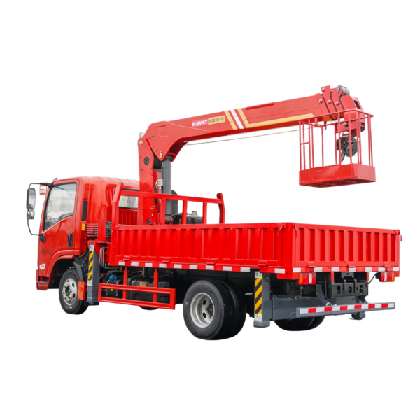 SHACMAN 5-ton Truck-mounted Crane